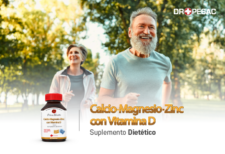 Calcio Magnesio y Zinc con Vitamina D